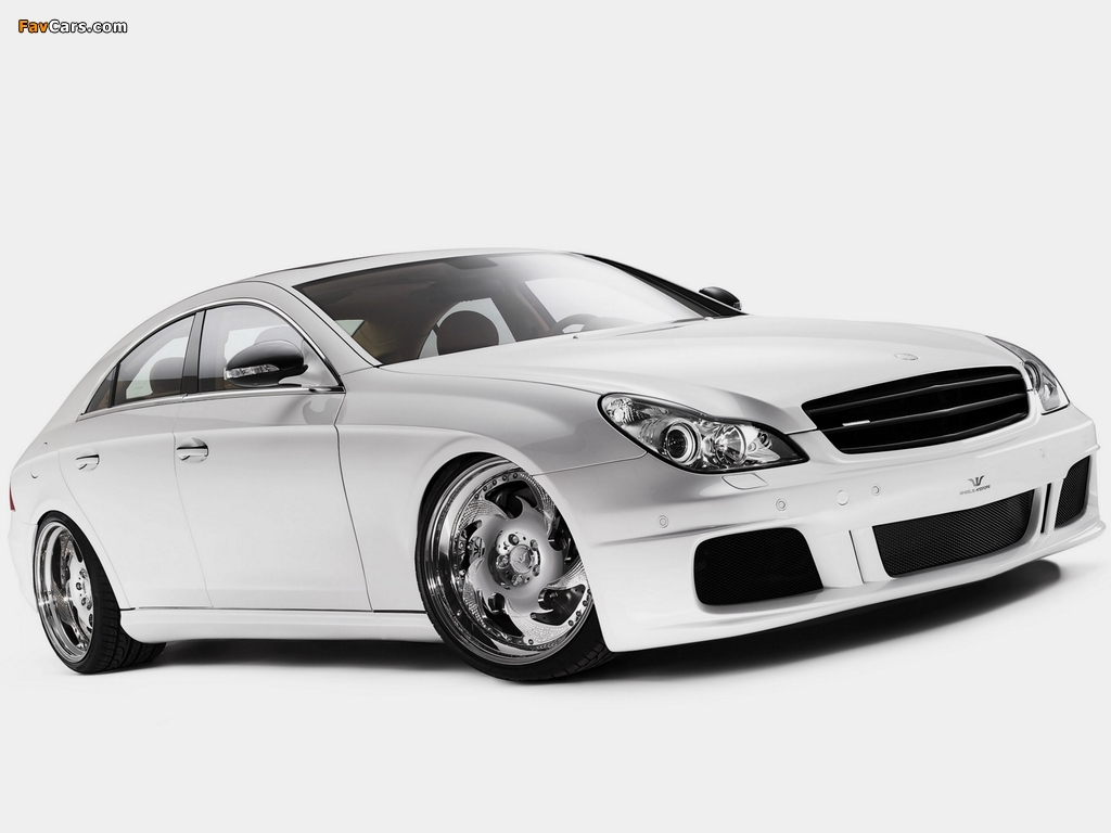 Pictures of Wheelsandmore Mercedes-Benz CLS 55 AMG (C219) 2009–10 (1024 x 768)