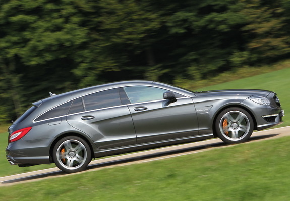 Pictures of Mercedes-Benz CLS 63 AMG Shooting Brake (X218) 2012