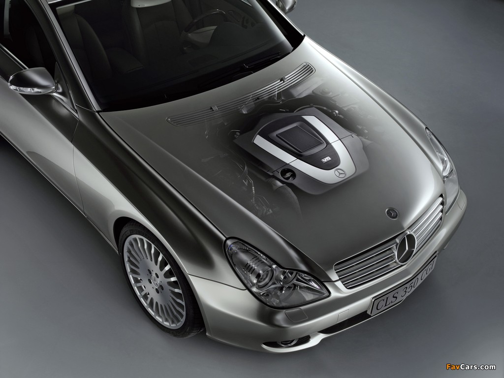 Mercedes-Benz CLS 350 CGI (C219) 2006–10 wallpapers (1024 x 768)