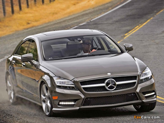 Mercedes-Benz CLS 550 AMG Sports Package (C218) 2010 wallpapers (640 x 480)