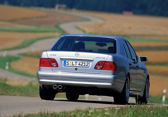 Mercedes-Benz E 50 AMG (W210) 1996–97 wallpapers