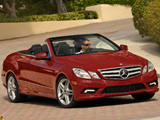 Mercedes-Benz E 550 Cabrio AMG Sports Package (A207) 2010–12 images