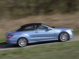 Mercedes-Benz E 250 CDI Cabrio AMG Sports Package UK-spec (A207) 2010–12 wallpapers