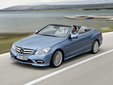 Mercedes-Benz E 500 Cabrio AMG Sports Package (A207) 2010–12 wallpapers