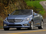 Pictures of Mercedes-Benz E 550 Cabrio AMG Sports Package (A207) 2010–12