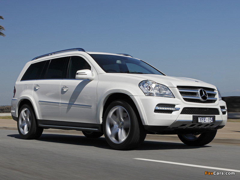 Photos of Mercedes-Benz GL 450 CDI AU-spec (X164) 2011–12 (800 x 600)