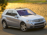 Images of Mercedes-Benz ML 550 (W164) 2006–08