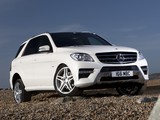 Mercedes-Benz ML 350 BlueTec AMG Sports Package UK-spec (W166) 2012 pictures