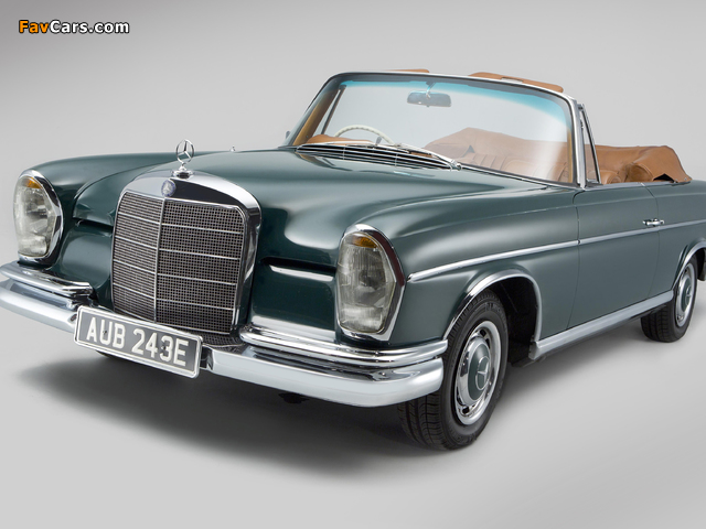 Images of Mercedes-Benz 300 SE Cabriolet UK-spec (W112) 1962–67 (640 x 480)