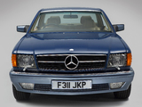 Images of Mercedes-Benz 380 SEC UK-spec (C126) 1981–85