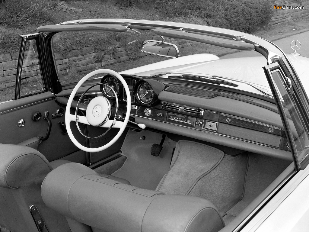 Mercedes-Benz 300 SE Cabriolet (W112) 1962–67 images (1024 x 768)