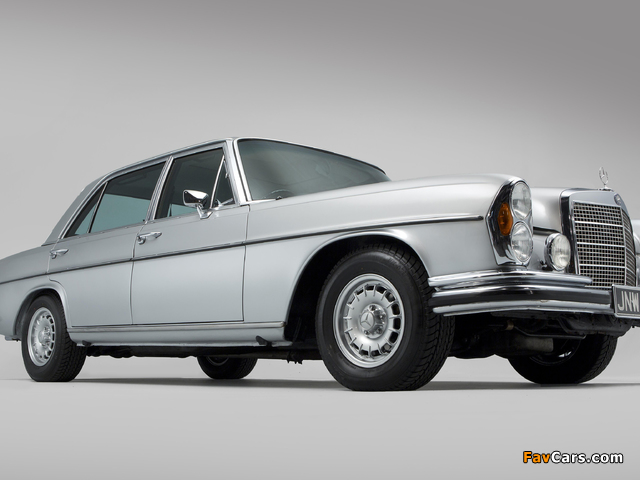 Mercedes-Benz 300 SEL 6.3 UK-spec (W109) 1967–72 wallpapers (640 x 480)