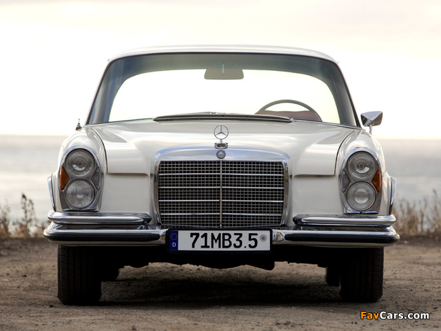 Mercedes-Benz 280 SE 3.5 Coupe US-spec (W111) 1969–71 pictures (640 x 480)