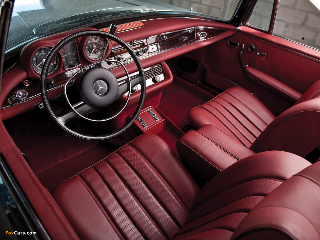 Mercedes-Benz 280 SE 3.5 Cabriolet US-spec (W111) 1969–71 wallpapers (1024 x 768)