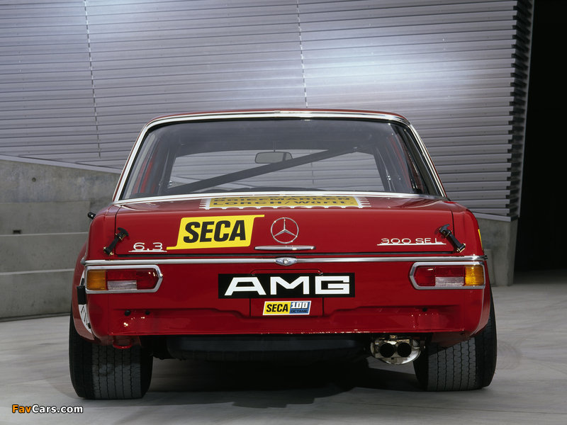 AMG 300SEL 6.3 Race Car (W109) 1971 pictures (800 x 600)