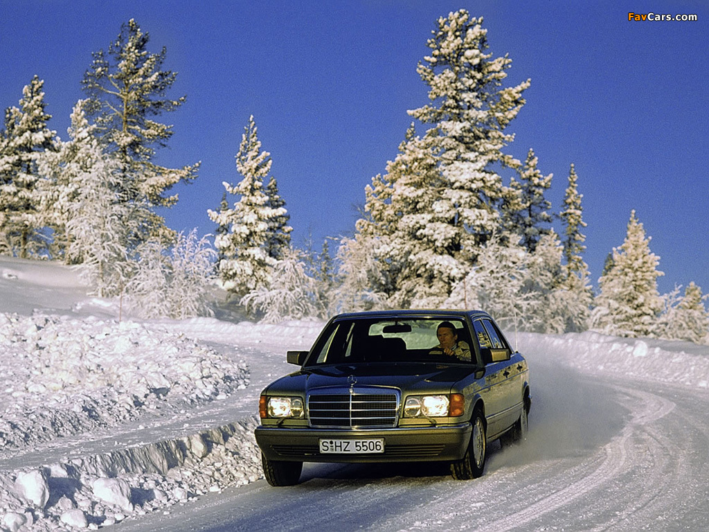 Mercedes-Benz S-Klasse (W126) 1979–91 photos (1024 x 768)