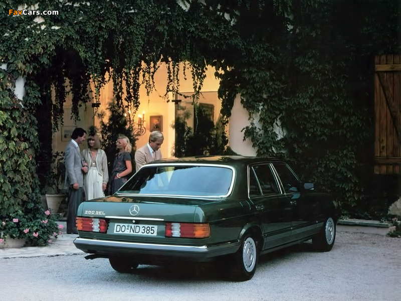 Mercedes-Benz 380 SEL (W126) 1980–85 wallpapers (800 x 600)