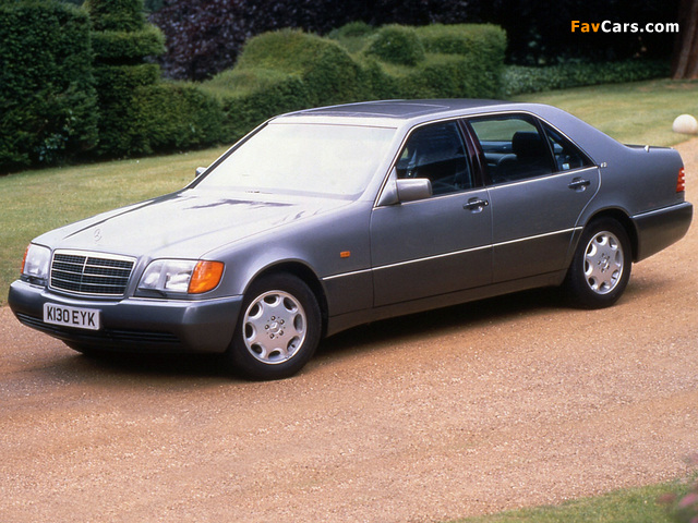 Mercedes-Benz 600 SEL UK-spec (W140) 1991–92 images (640 x 480)