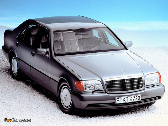 Mercedes-Benz 500 SEL (W140) 1991–93 photos (640 x 480)