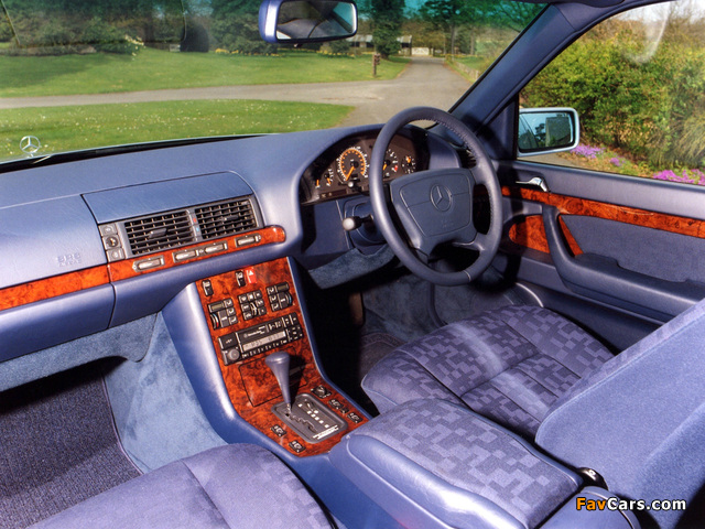Mercedes-Benz S-Klasse UK-spec (W140) 1991–93 pictures (640 x 480)