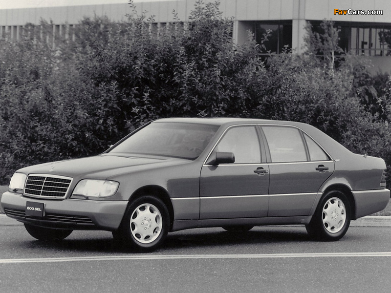 Mercedes-Benz 600 SEL US-spec (W140) 1991–92 wallpapers (800 x 600)