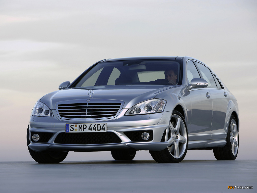 Mercedes-Benz S 65 AMG (W221) 2006–09 wallpapers (1024 x 768)