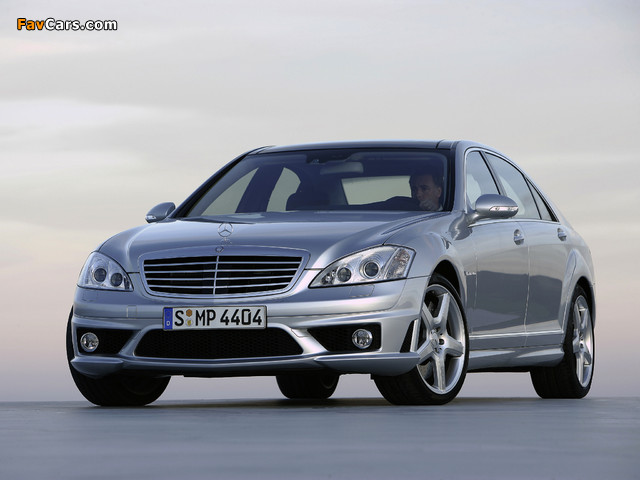 Mercedes-Benz S 65 AMG (W221) 2006–09 wallpapers (640 x 480)