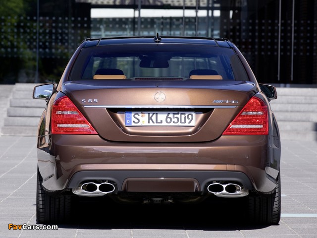 Mercedes-Benz S 65 AMG (W221) 2010–13 images (640 x 480)