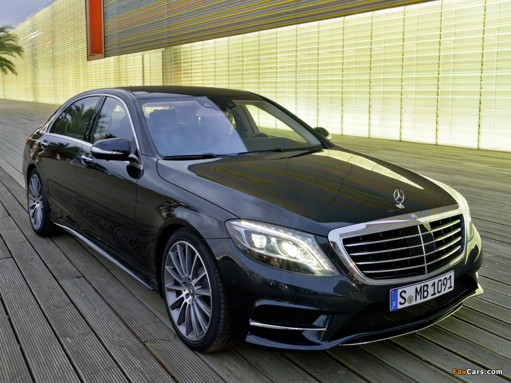 Mercedes-Benz S 350 BlueTec AMG Sports Package (W222) 2013 pictures (1024 x 768)