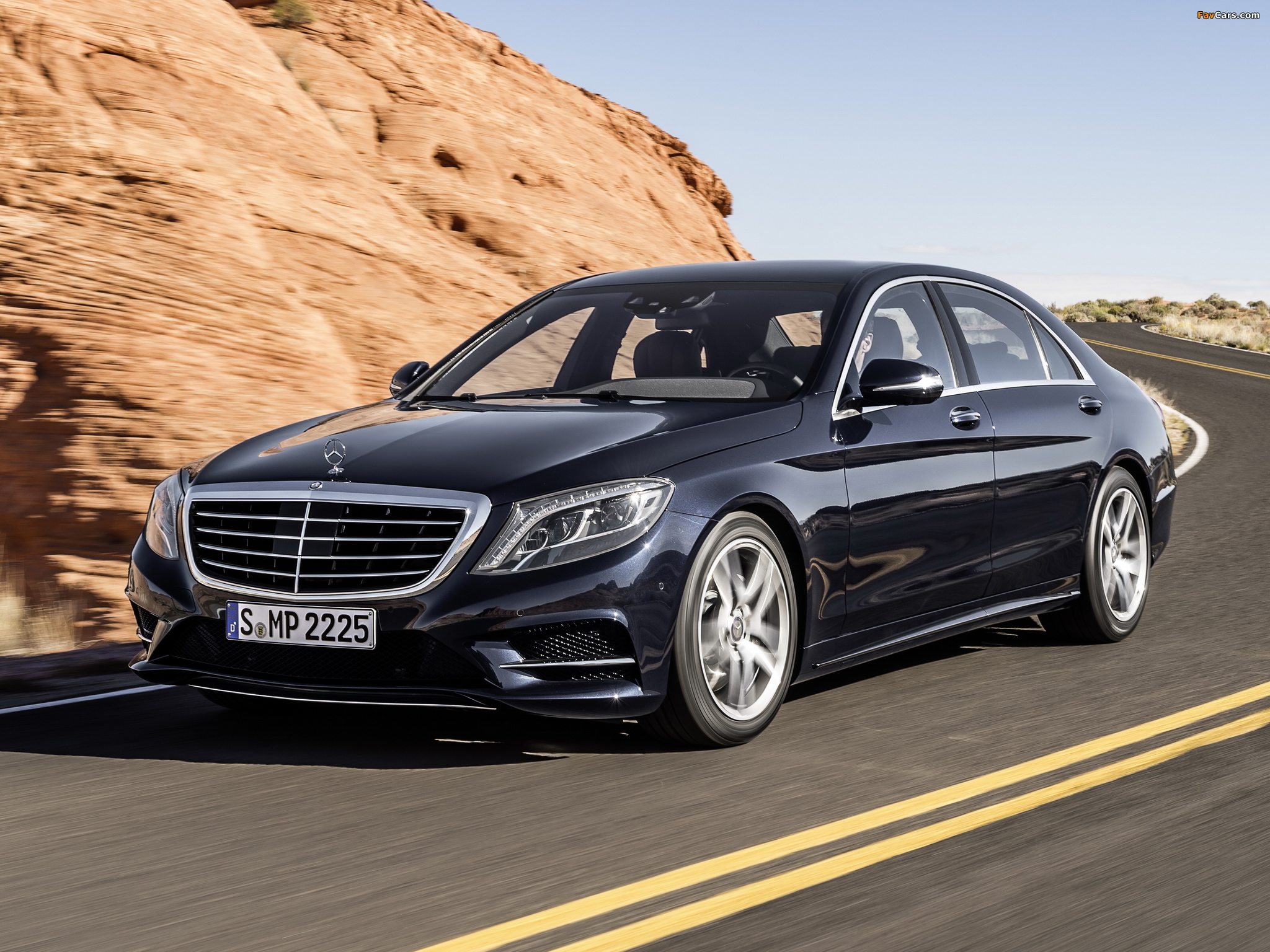 Mercedes-Benz S 500 AMG Sports Package (W222) 2013 wallpapers (2048 x 1536)