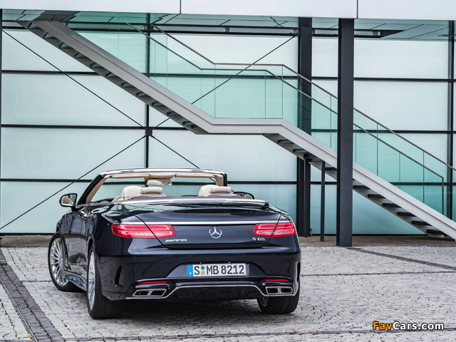 Mercedes-AMG S 65 Cabriolet (A217) 2016 pictures (640 x 480)