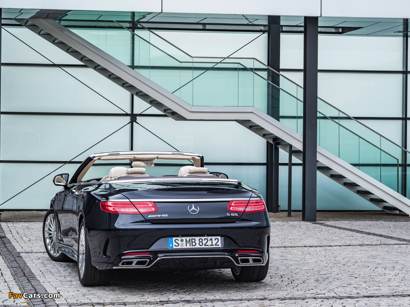 Mercedes-AMG S 65 Cabriolet (A217) 2016 pictures (800 x 600)