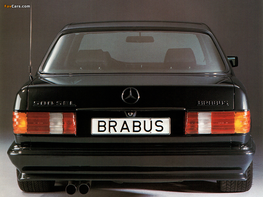 Brabus Mercedes-Benz 560 SEL 6.0 (W126) photos (1024 x 768)
