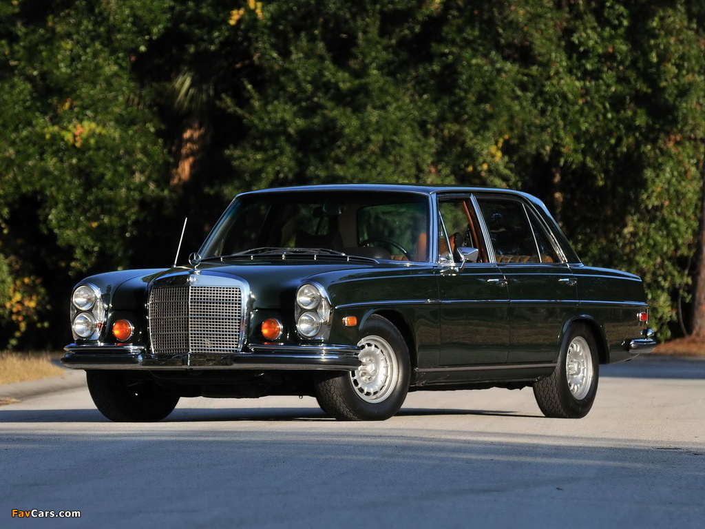 Photos of Mercedes-Benz 300 SEL 6.3 US-spec (W109) 1967–72 (1024 x 768)