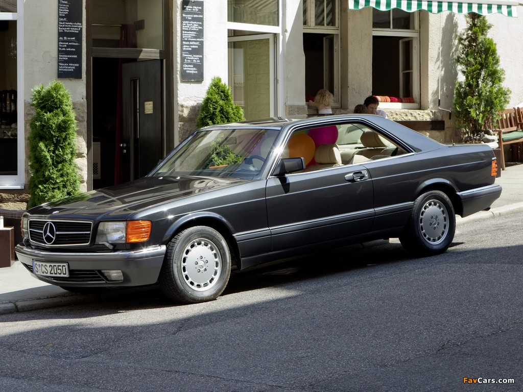 Photos of Mercedes-Benz 560 SEC (C126) 1985–91 (1024 x 768)