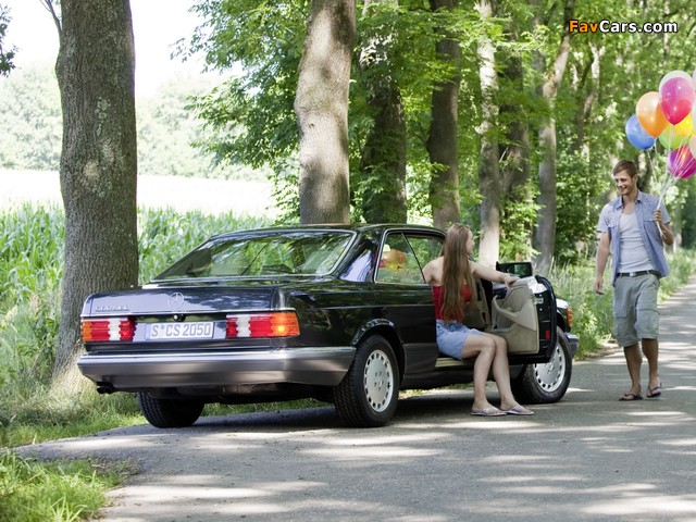 Photos of Mercedes-Benz 560 SEC (C126) 1985–91 (640 x 480)