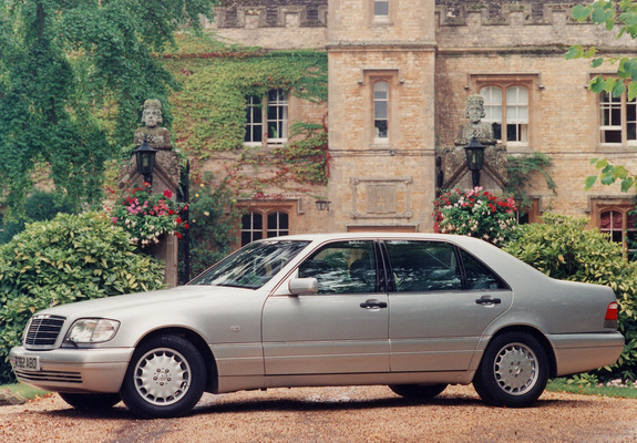 Photos of Mercedes-Benz S-Klasse UK-spec (W140) 1993–98