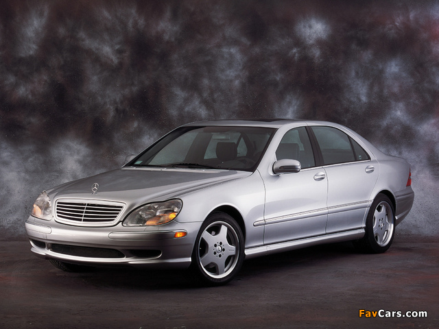 Photos of Mercedes-Benz S 55 AMG US-spec (W220) 1999–2002 (640 x 480)
