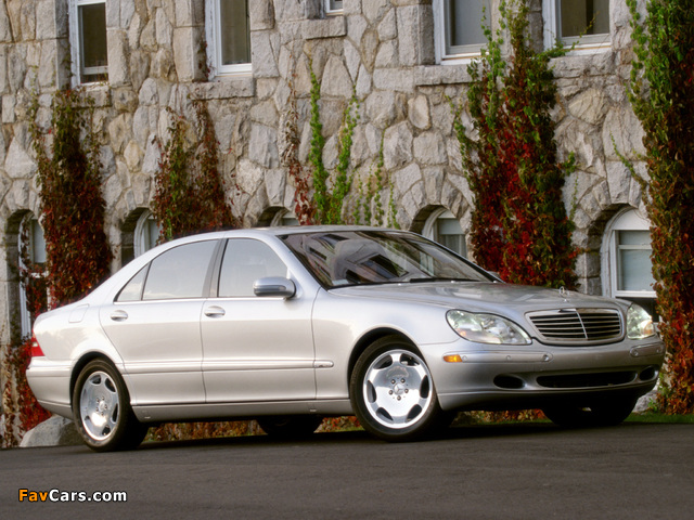 Photos of Mercedes-Benz S 600 US-spec (W220) 2002–05 (640 x 480)