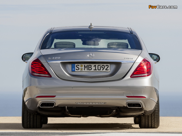 Photos of Mercedes-Benz S 400 Hybrid (W222) 2013 (640 x 480)