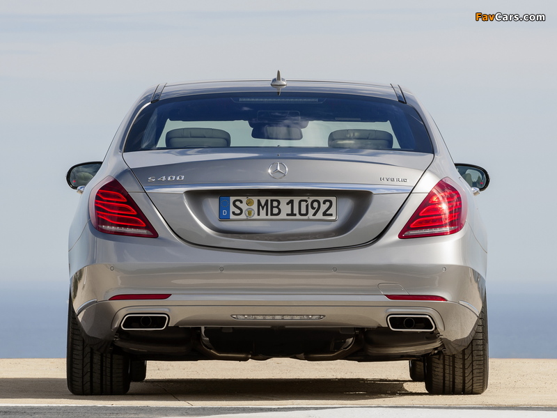 Photos of Mercedes-Benz S 400 Hybrid (W222) 2013 (800 x 600)