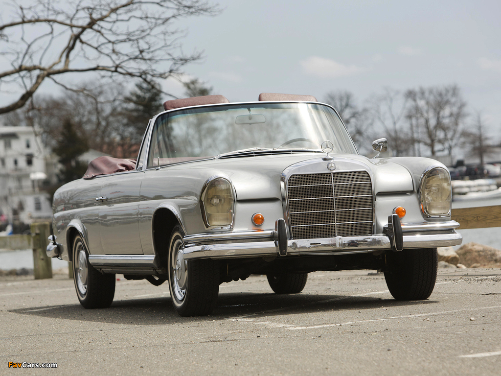 Pictures of Mercedes-Benz 220 SE Cabriolet US-spec (W111) 1961–65 (1024 x 768)