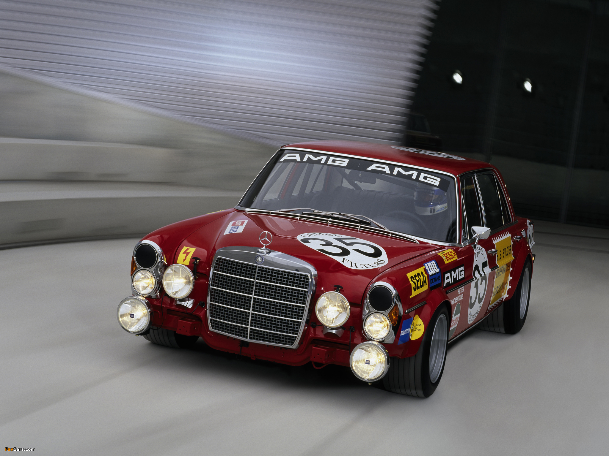 Pictures of AMG 300SEL 6.3 Race Car (W109) 1971 (2048 x 1536)