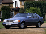 Pictures of Mercedes-Benz S-Klasse UK-spec (W140) 1991–93
