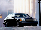 Pictures of Mercedes-Benz 600 SEL US-spec (W140) 1991–92