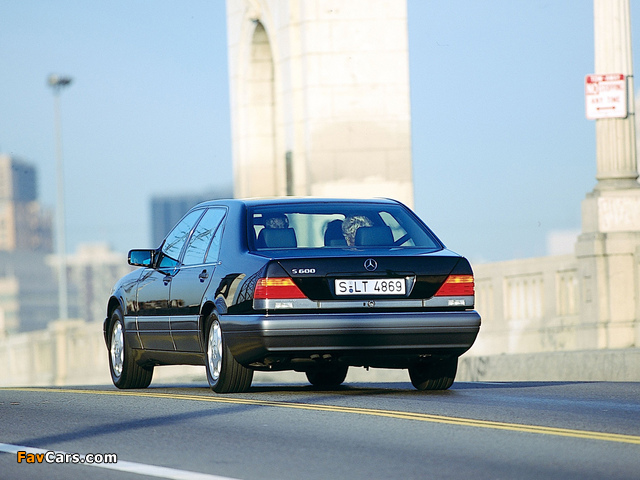 Pictures of Mercedes-Benz S 600 (W140) 1993–98 (640 x 480)