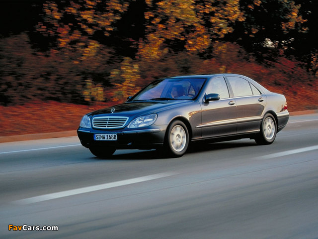 Pictures of Mercedes-Benz S 430 L (W220) 1998–2002 (640 x 480)