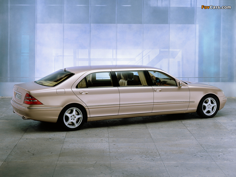 Pictures of Mercedes-Benz S 600 Pullman (W220) 1998–2005 (800 x 600)