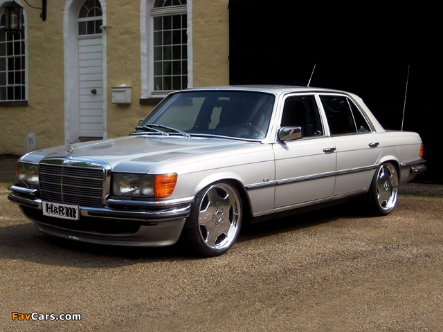Pictures of H&R AMG 450 SE V8 (W116) (640 x 480)