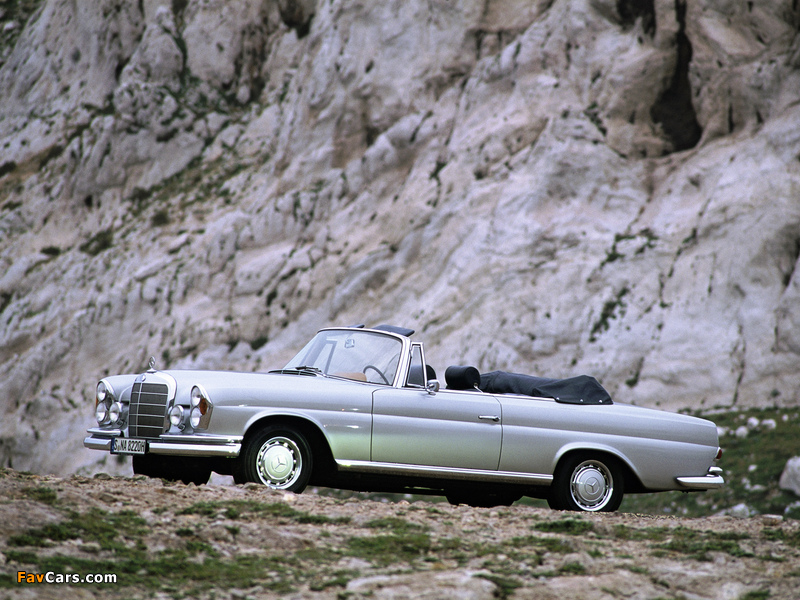 Mercedes-Benz S-Klasse Cabriolet (W111/112) wallpapers (800 x 600)